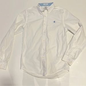 Men’s white long sleeve button Shirt
